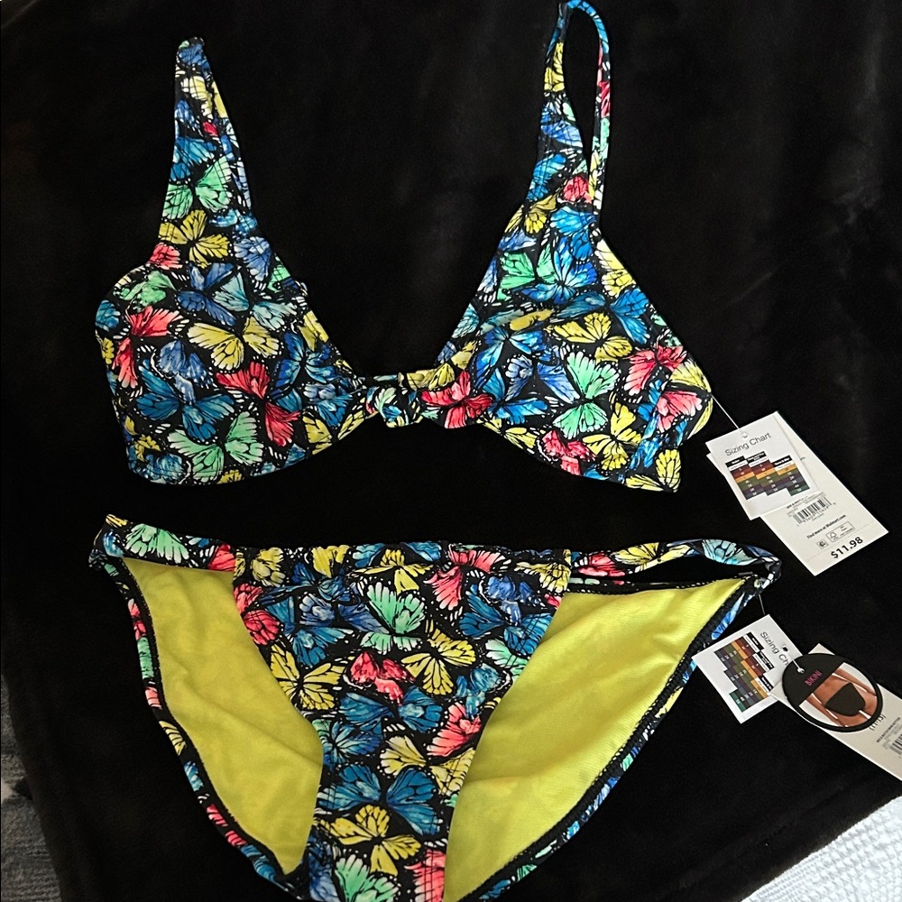 NOBO Multicolor Butterfly Bikini